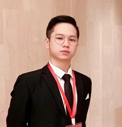 图3：叶俊亨同学工作照